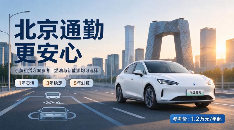 2026年闲置北京京牌照出租三年价格分析